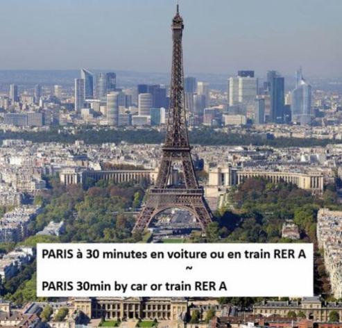 Appartement A 5 Min De Disney Proche Paris 샹틀루 앙 브리 외부 사진